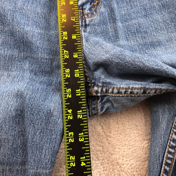 Eddie Bauer Women's Jeans 36x30 Measured Bootcut Classic Blue Denim Casual Y2K - Picture 7 of 16